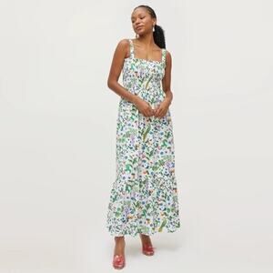Hill House Artists Edition Anjuli Nap Dress Silken Petal Wings Size XL NWT